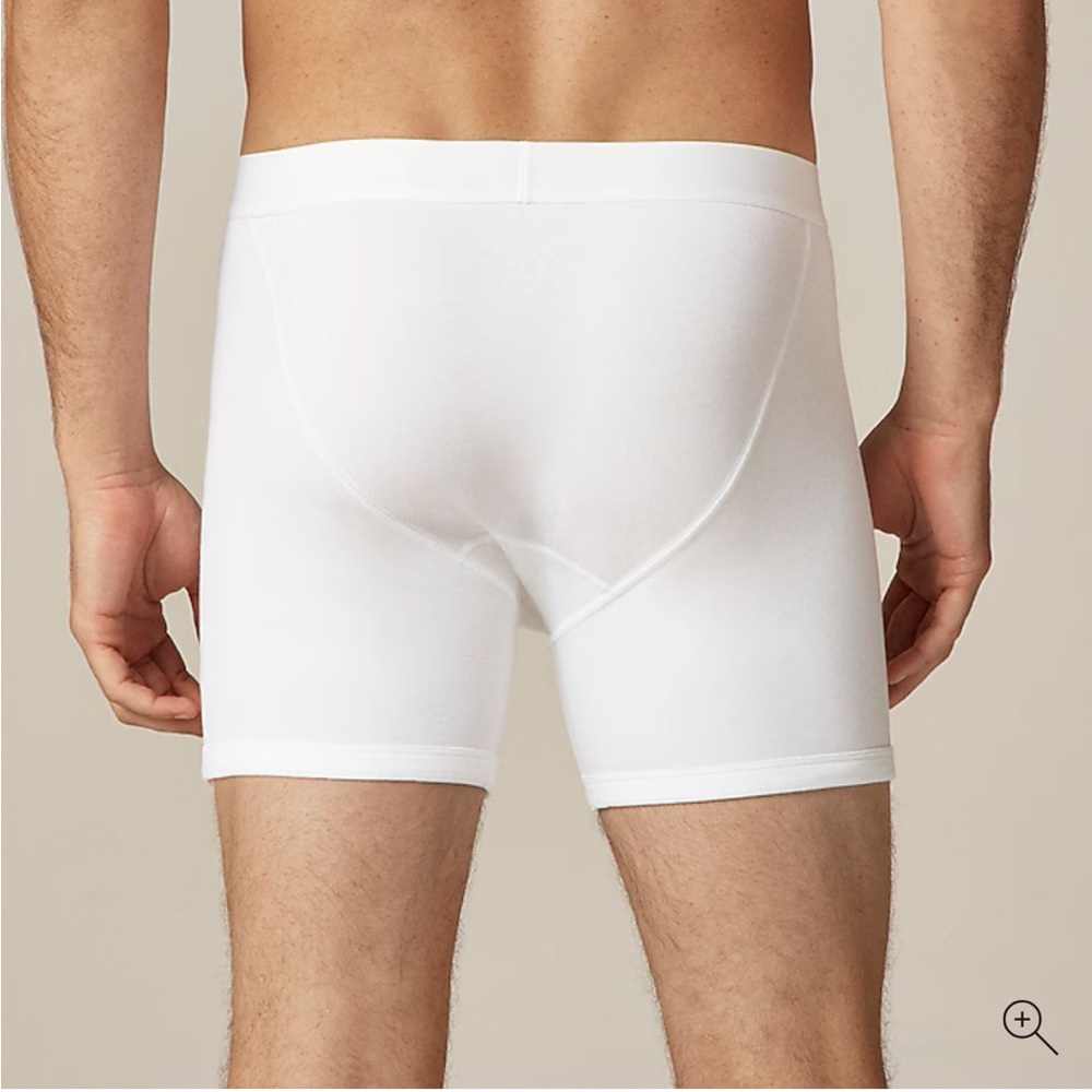 ! J. Crew Knit Boxers Short White Size M